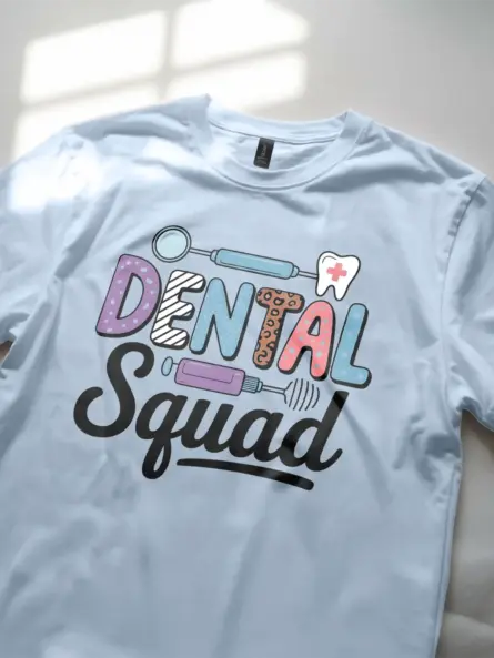Playful Dental Squad T-Shirt for Dental Teams - Image 5