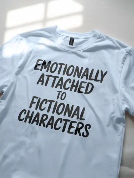 Fictional Character T-Shirt – Minimalist Fandom Gift Tee - Image 5