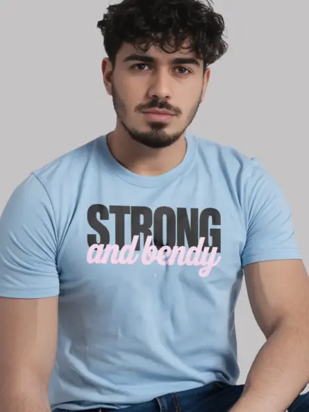 Empowering Flexibility T-Shirt – Strong and Bendy Yoga Tee - Image 6
