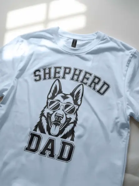 Bold German Shepherd Dad Shirt – Funny Dog Lover Gift Tee - Image 5