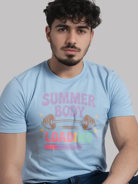 summer body loading t-shirt