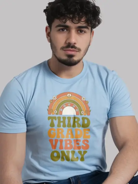Groovy Third Grade Vibes Shirt – Retro Teacher Tee - Image 6