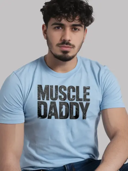 vintage muscle daddy gym t-shirt