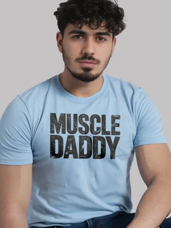 vintage muscle daddy gym t-shirt