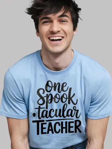 One Spooktacular Teacher Shirt – Cute Halloween Tee for Classroom Fun - Image 6