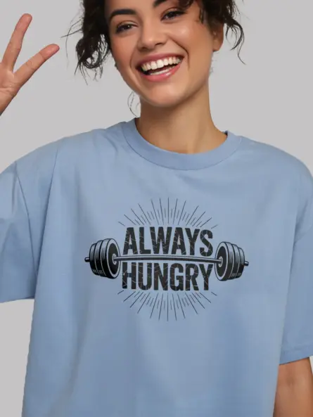 always hungry gym t-shirt