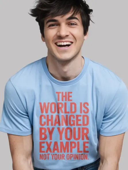 Motivational Quote T-Shirt with Powerful Leadership Message - Image 6