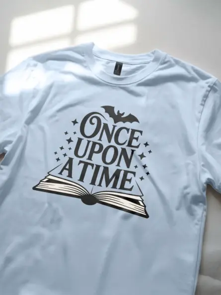 Once Upon a Time Fairy Tale Shirt – Magical Book Lover Tee - Image 4