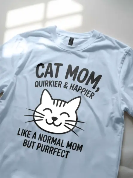 Quirky Cat Mom Shirt – Purrfect Gift for Pet Lovers and Gen Z - Image 5