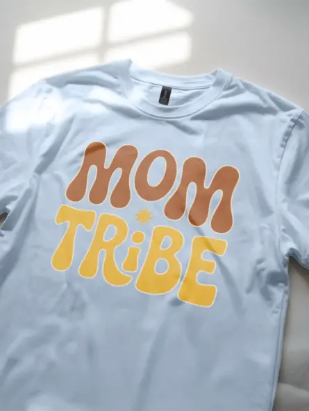 Retro Mom Tribe T-Shirt for Stylish Motherhood Groups - Image 6
