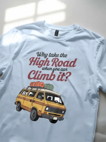 Retro Van Life Adventure T-Shirt - Image 5