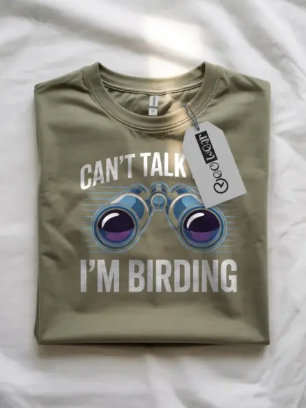 Can't Talk Now I'm Birding – Birding T-Shirt for Birdwatchers - Image 10