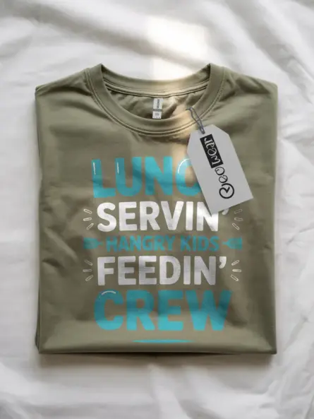 Cafeteria Crew T-Shirt for Lunch Staff - Image 7