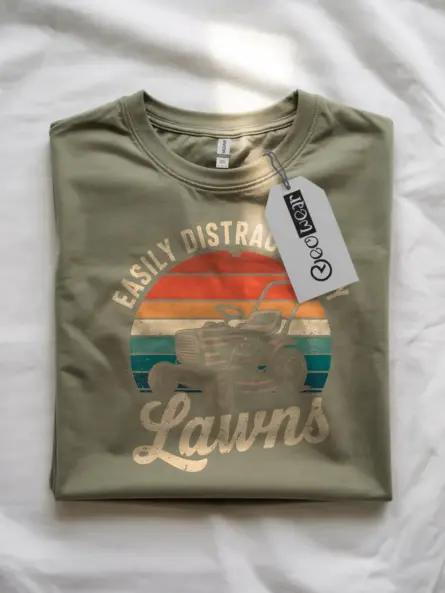 Retro Lawn Care T-Shirt for Mowing Fans - Image 7
