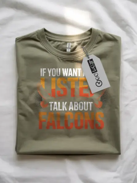 Bold Falcon Enthusiast T-Shirt for Bird Lovers - Image 4