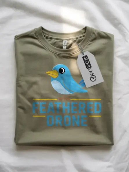 Funny Bird Drone T-Shirt for Tech Enthusiasts - Image 10
