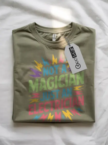 Funny Electrician T-Shirt Gift for Tradesmen - Image 7