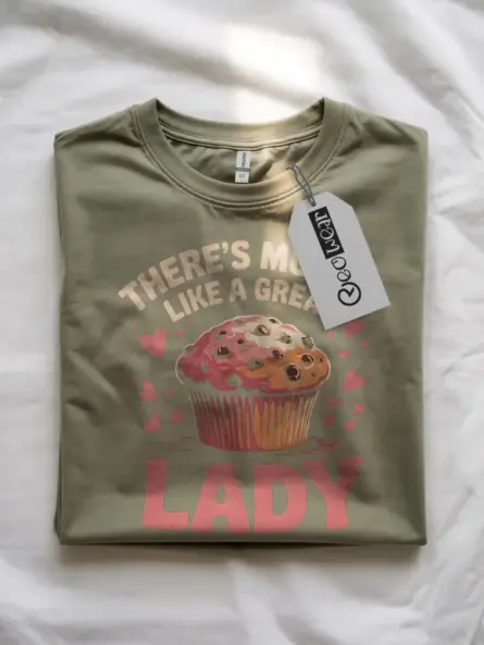 Funny Muffin Lover T-Shirt Retro Style - Image 10
