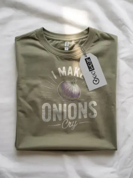 Funny Onion T-Shirt for Chefs and Cooks - Image 7