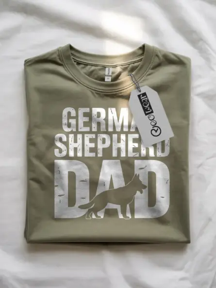 Bold German Shepherd Dad Shirt – Rugged Gift for Dog Lovers - Image 7
