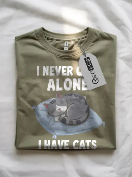 Empowering Cat Mental Health T Shirt – Funny &Comforting Design - Image 10