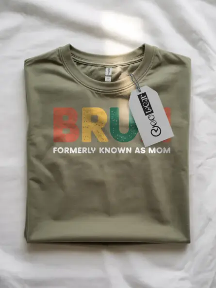 Mom Bruh Shirt – Funny Colorful Motherhood Graphic Tee - Image 10