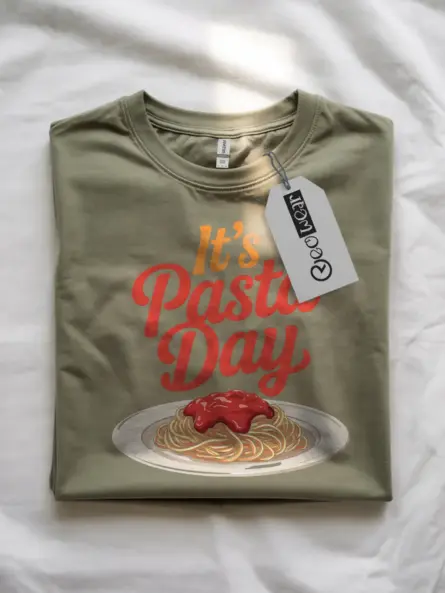 Pasta Day T-Shirt for Pasta Lovers – Spaghetti Graphic Tee - Image 7