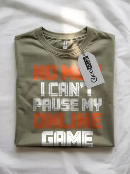 Funny Pause Online Game T-Shirt for Gamers — Must-Have Gift Tee - Image 7