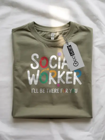 Social Worker Friends Shirt - I’ll Be There For You - Image 4
