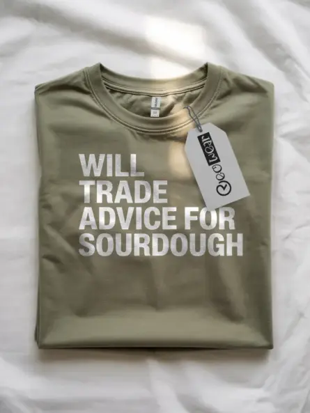 Witty Sourdough Baker T-Shirt for Bread Makers - Image 10