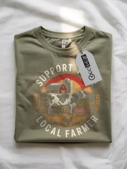 Support Your Local Farmer T-Shirt - Image 10
