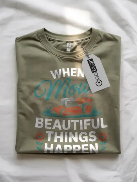 Funny Lawn Mowing T-Shirt for Gardeners - Image 7