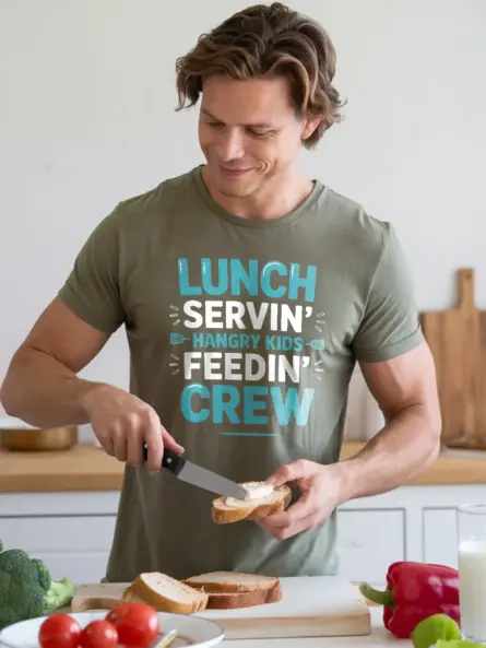 Cafeteria Crew T-Shirt for Lunch Staff - Image 9