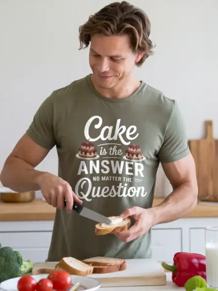 Funny Cake Lover T-Shirt for Bakers - Image 12