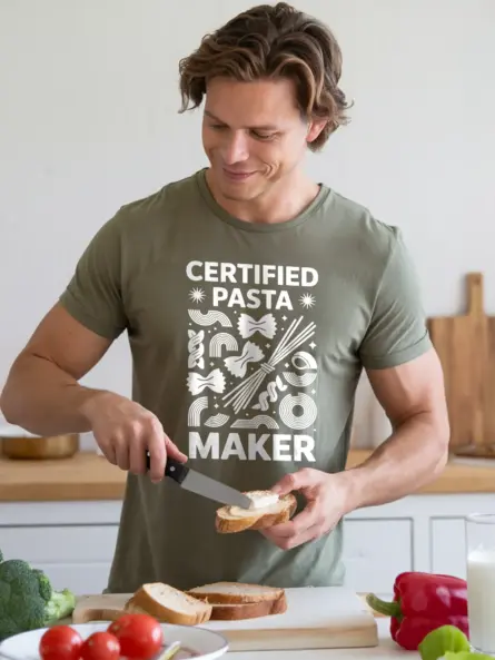 Funny Pasta Maker T-Shirt for Foodies - Image 9