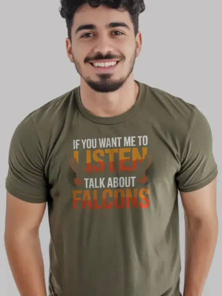 Bold Falcon Enthusiast T-Shirt for Bird Lovers - Image 6