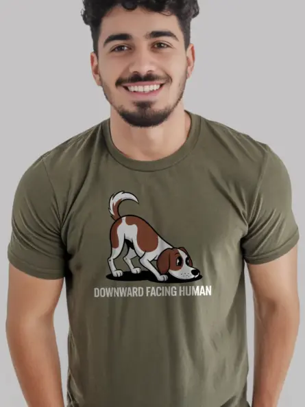Hilarious Funny Dog Yoga T-Shirt for Pet Lovers - Image 6