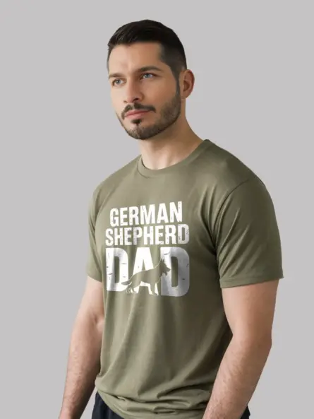Bold German Shepherd Dad Shirt – Rugged Gift for Dog Lovers - Image 8