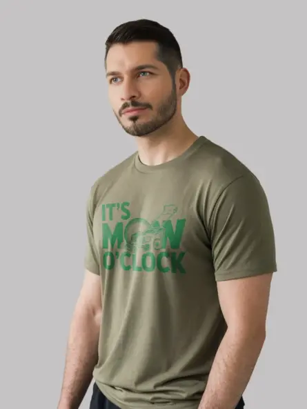 It's Mow O'Clock T-Shirt for Lawn Lovers - Image 8