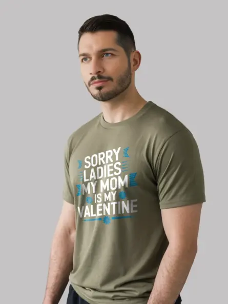 Cute & Funny "My Mom Is My Valentine" Shirt – Perfect School Party Tee - Image 9
