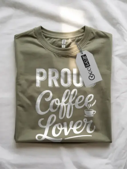 Proud Coffee Lover T-Shirt for Café Fans