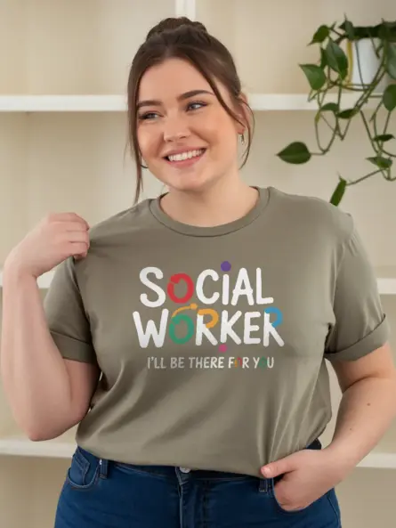 Social Worker Friends Shirt - I’ll Be There For You - Image 6