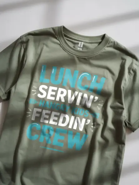 Cafeteria Crew T-Shirt for Lunch Staff - Image 8