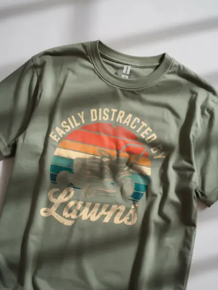 Retro Lawn Care T-Shirt for Mowing Fans - Image 9