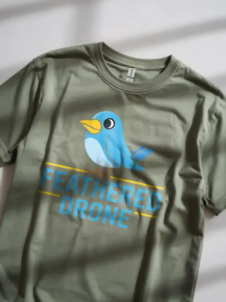 Funny Bird Drone T-Shirt for Tech Enthusiasts - Image 11