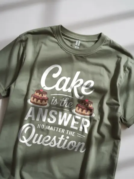 Funny Cake Lover T-Shirt for Bakers - Image 11
