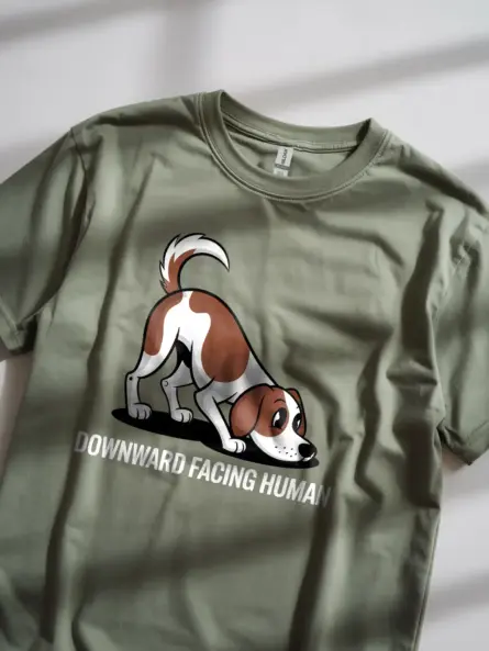Hilarious Funny Dog Yoga T-Shirt for Pet Lovers - Image 5