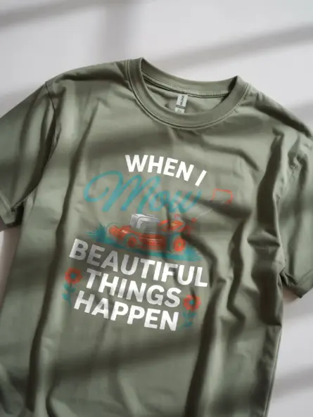 Funny Lawn Mowing T-Shirt for Gardeners - Image 11