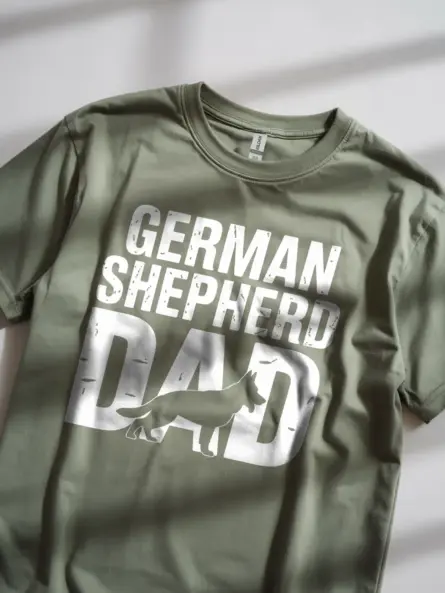 Bold German Shepherd Dad Shirt – Rugged Gift for Dog Lovers - Image 9