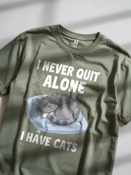 Empowering Cat Mental Health T Shirt – Funny &Comforting Design - Image 11
